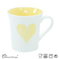 11oz taza de color brillante porcelana con precio barato